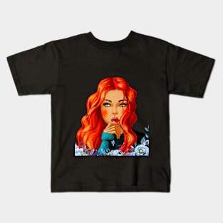 A beautiful Woman Kids T-Shirt